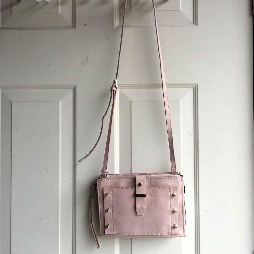 Botkier NY Blush Leather Warren City Crossbody - Picture 2 of 8